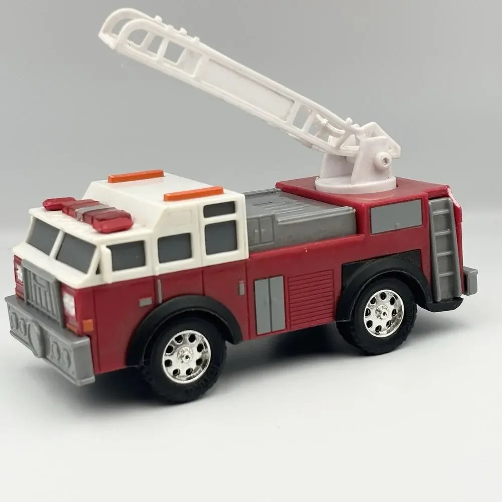 Tonka Toughest Minis Fire Truck Engine 07834 Hasbro 2016 Funrise Red White